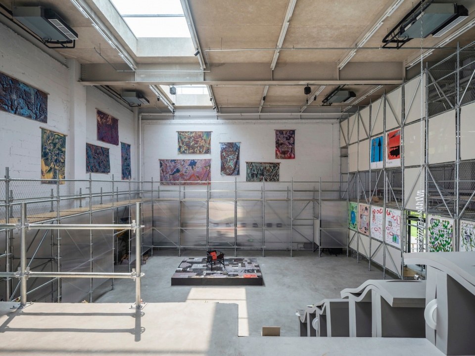 斜坡空間 Ramp Space — 展面與平台關係