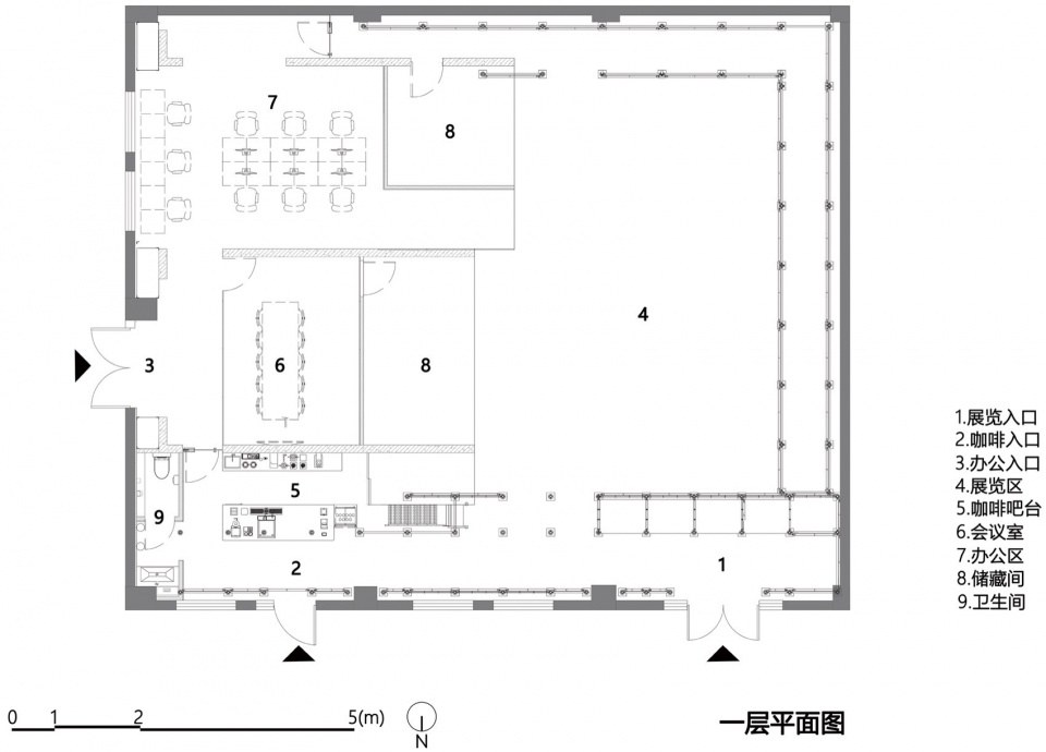 斜坡空間 Ramp Space — 展覽層平面