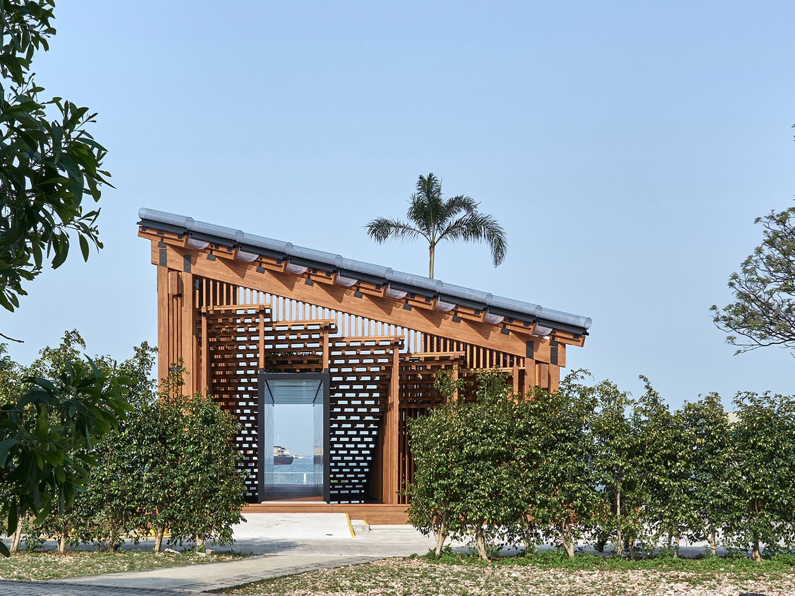 Growing Up Pavilion 生長亭 — 木構亭體及場地